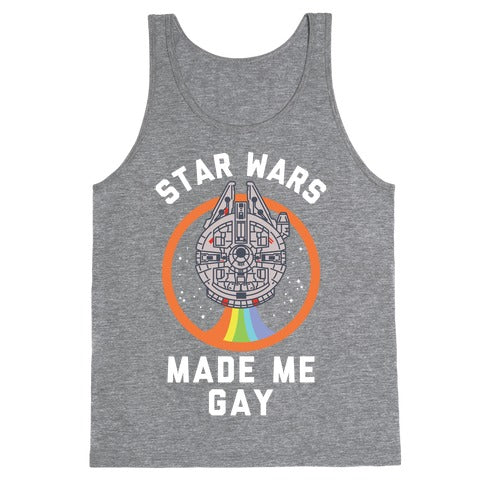 Star Wars Made Me Gay Tank Top
